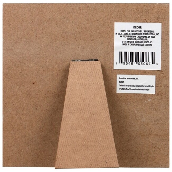 NWT Wood & Metal Square Kitchen / Bakers Theme Decor Plaque BAKER’S gonna Bake - Picture 2 of 4